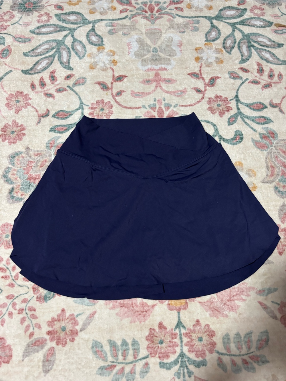 HALARA Navy Athletic Skort with Flared Hem